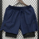 D631 AD Royal blue Casual Short Pants