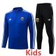 2026-27 Argentina Fancy blue Kids Half Pull Tracksuit #E26053(童装)(半拉链)