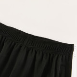 2026 NK Black Training Long Pants #02(黑色白边)