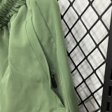 D632 ON Green Casual Short Pants