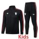 2026-27 Man Utd Black Kids Jacket Tracksuit #E26065(童装)