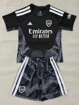 2026-27 ARS Black Goalkeeper Kids Soccer Jersey