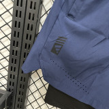 D631 AD Royal blue Casual Short Pants