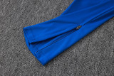 2026-27 France Fancy blue Half Pull Tracksuit #B26042(半拉链)
