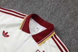 2026-27 Spain Brown Khaki Kids Jacket Tracksuit #E26056(童装)