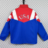1994 USA Red Blue Retro Windbreaker