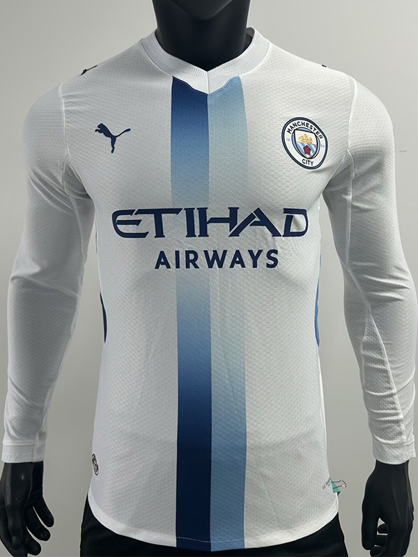 2026-27 Man City Third Long Sleeve Player Version Soccer Jersey (长袖球员)