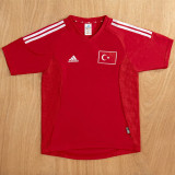 2002 Turkey Home Retro Soccer Jersey