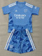 2026-27 ARS Lake blue Goalkeeper Kids Soccer Jersey