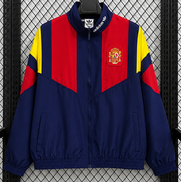2026-27 Spain Royal blue Windbreaker