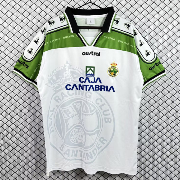 1997-1998 Racing de Santander Home Retro Soccer Jersey