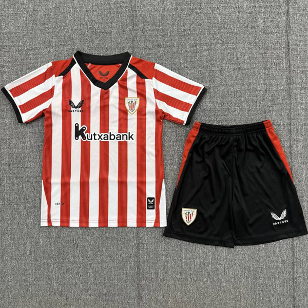 2026-27 Bilbao Home Kids Soccer Jersey