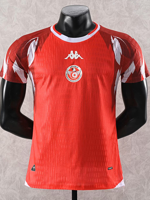 2026-27 Tunisia Home Player Version Soccer Jersey