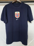 2026-27 Norway Royal blue High Quality Casual T-Shirt
