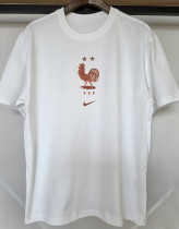 2026-27 France White High Quality Casual T-Shirt #黄标