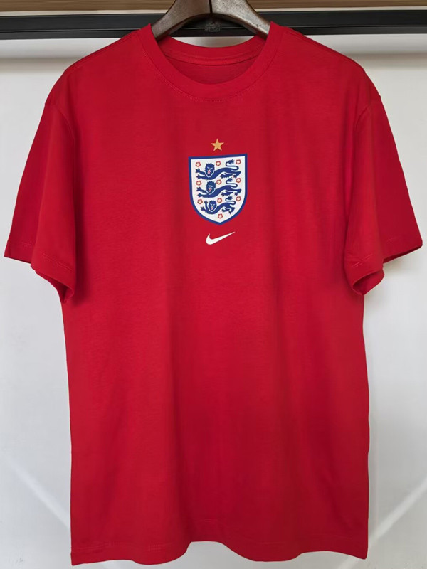 2026-27 England Red High Quality Casual T-Shirt