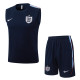 2026-27 England Royal blue Tank top and shorts suit #D26042