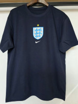 2026-27 England Royal blue High Quality Casual T-Shirt
