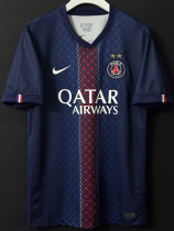 2025-26 PSG Home Have 2 Stars Fans Soccer jersey (前带2星)