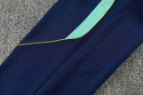 2026-27 Brazil Lake blue Half Pull Tracksuit (半拉链)