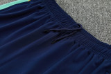 2026-27 Brazil Lake blue Half Pull Tracksuit (半拉链)