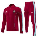 2026-27 Portugal Red Jacket Tracksuit