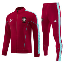 2026-27 Portugal Red Jacket Tracksuit