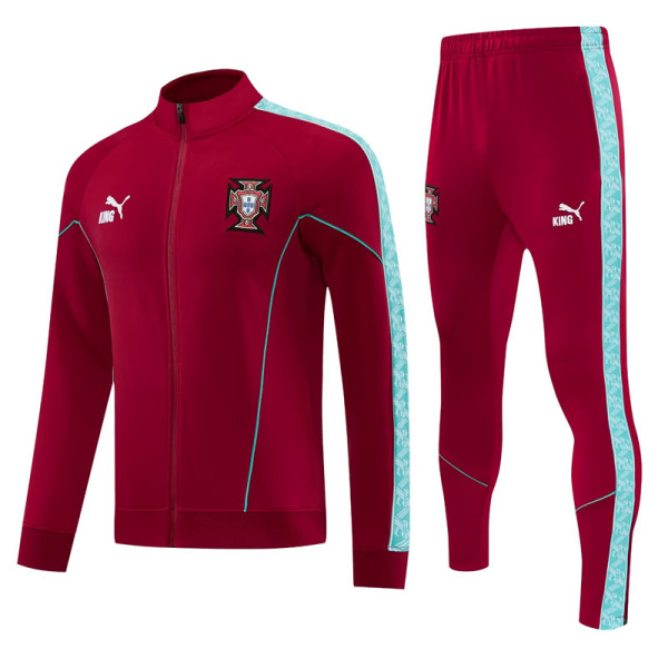 2026-27 Portugal Red Jacket Tracksuit