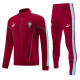 2026-27 Portugal Red Jacket Tracksuit