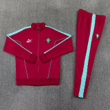 2026-27 Portugal Red Jacket Tracksuit