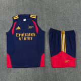 2026-27 ARS Royal blue Tank top and shorts suit