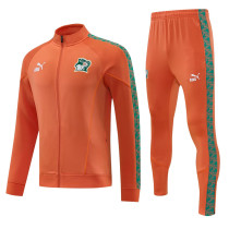 2026-27 Ivory Coast Orange Jacket Tracksuit