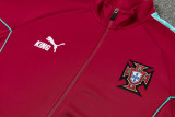 2026-27 Portugal Red Jacket Tracksuit
