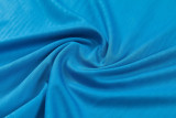 2026-27 Brazil Lake blue Half Pull Tracksuit (半拉链)