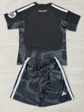 2026-27 RMA Black Goalkeeper Kids Soccer Jersey