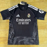 2026-27 RMA Black Goalkeeper Fans Soccer Jersey