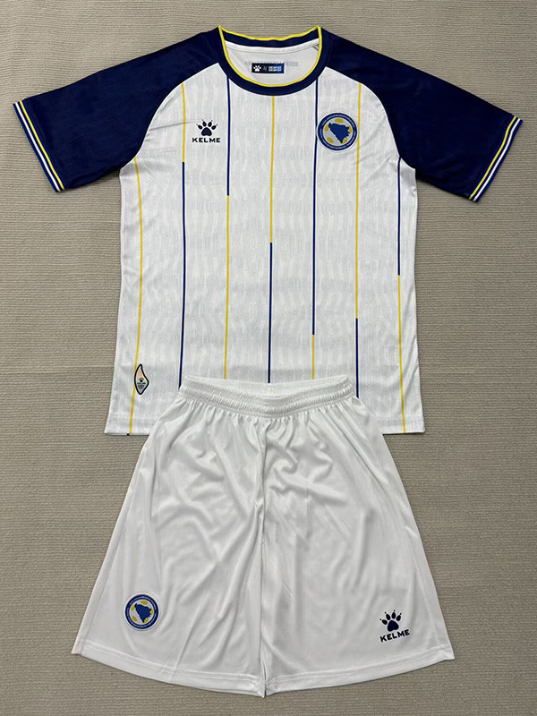 2026-27 Bosnia and Herzegovina Away Kids Soccer Jersey