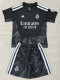 2026-27 RMA Black Goalkeeper Kids Soccer Jersey