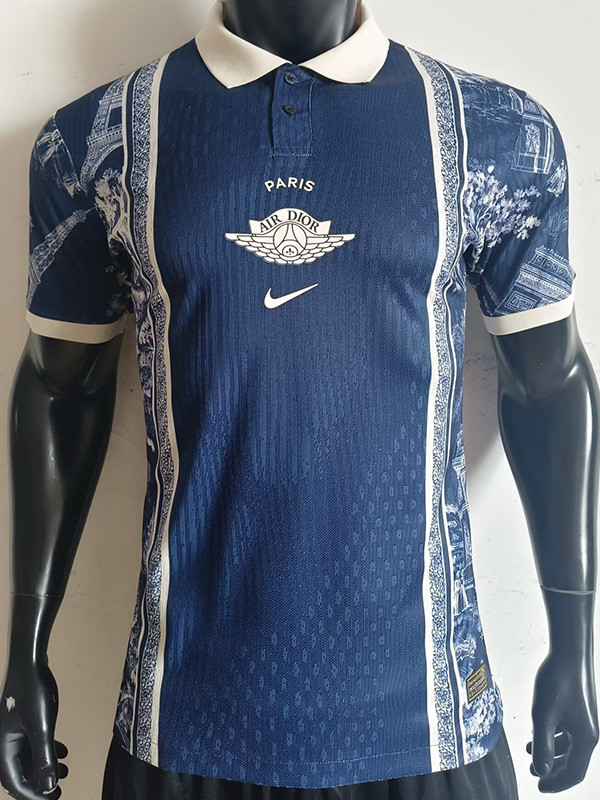 2026-27 PSG Royal Blue Casual Edition Player Version Training shirts