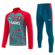 2026-27 Portugal Red Half Pull Tracksuit (半拉链)