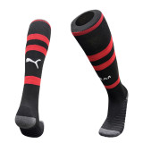 2026-27 ACM Home Black Red Socks