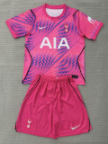 2026-27 TOT Pink Goalkeeper Kids Soccer Jersey