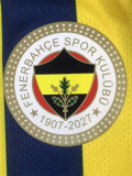 2026-27 Fenerbahce Home Player Version Soccer Jersey (全广告)