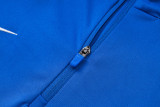 2026-27 INT Fancy blue Half Pull Tracksuit #B26067(半拉链)