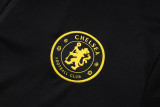 2026-27 CHE Black Half Pull Tracksuit #B26066(半拉链)