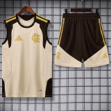 2026-27 Flamengo Khaki Tank top and shorts suit