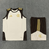 2026-27 Flamengo Khaki Tank top and shorts suit