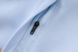 2026-27 Italy Light blue Jacket Tracksuit #A26054