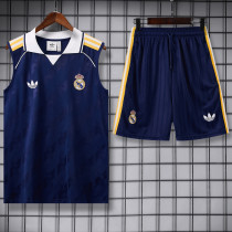 2026-27 RMA Royal blue Tank top and shorts suit