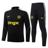 2026-27 CHE Black Half Pull Tracksuit #B26066(半拉链)